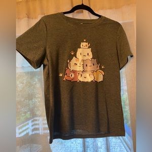 Cute pusheen cat tshirt